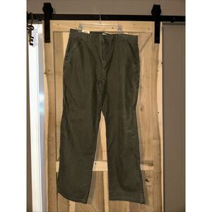 New Men's Red‎ Head Brand Pants Canvas Flat Front Size 40 X 34